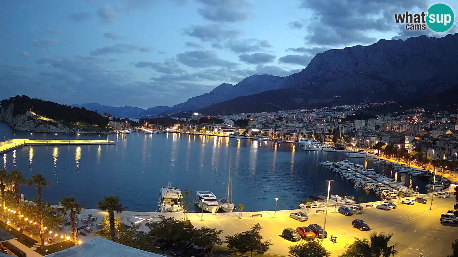 Webcam live -Makarska riva