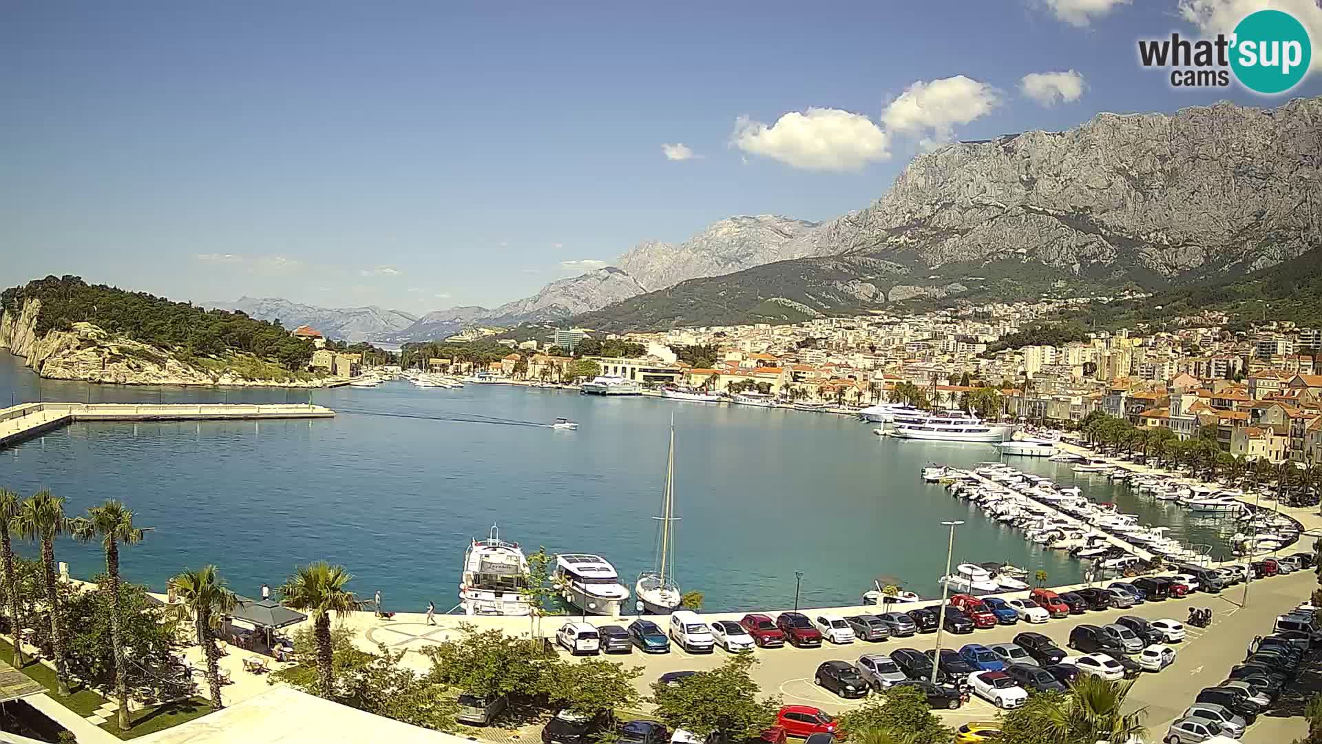 Webcam live -Makarska riva