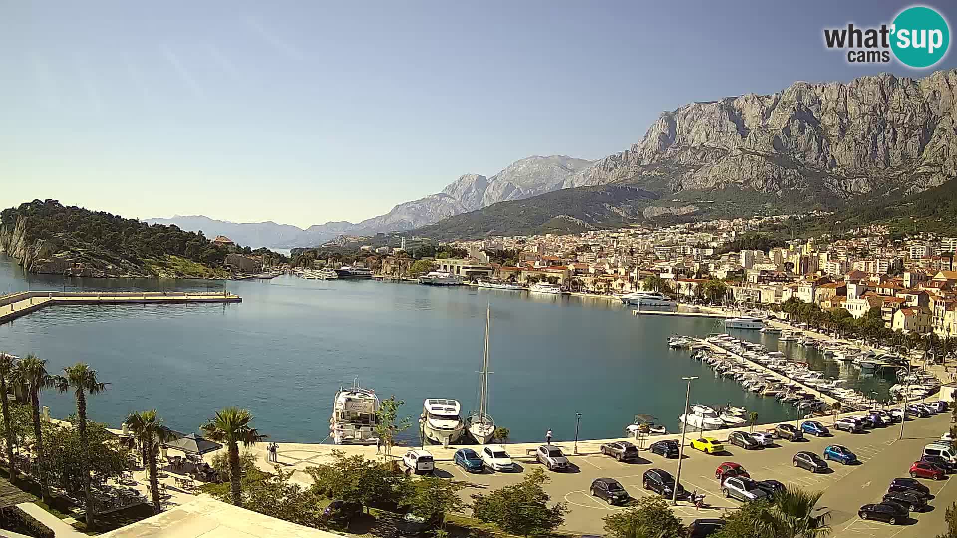 Webcam live -Makarska riva