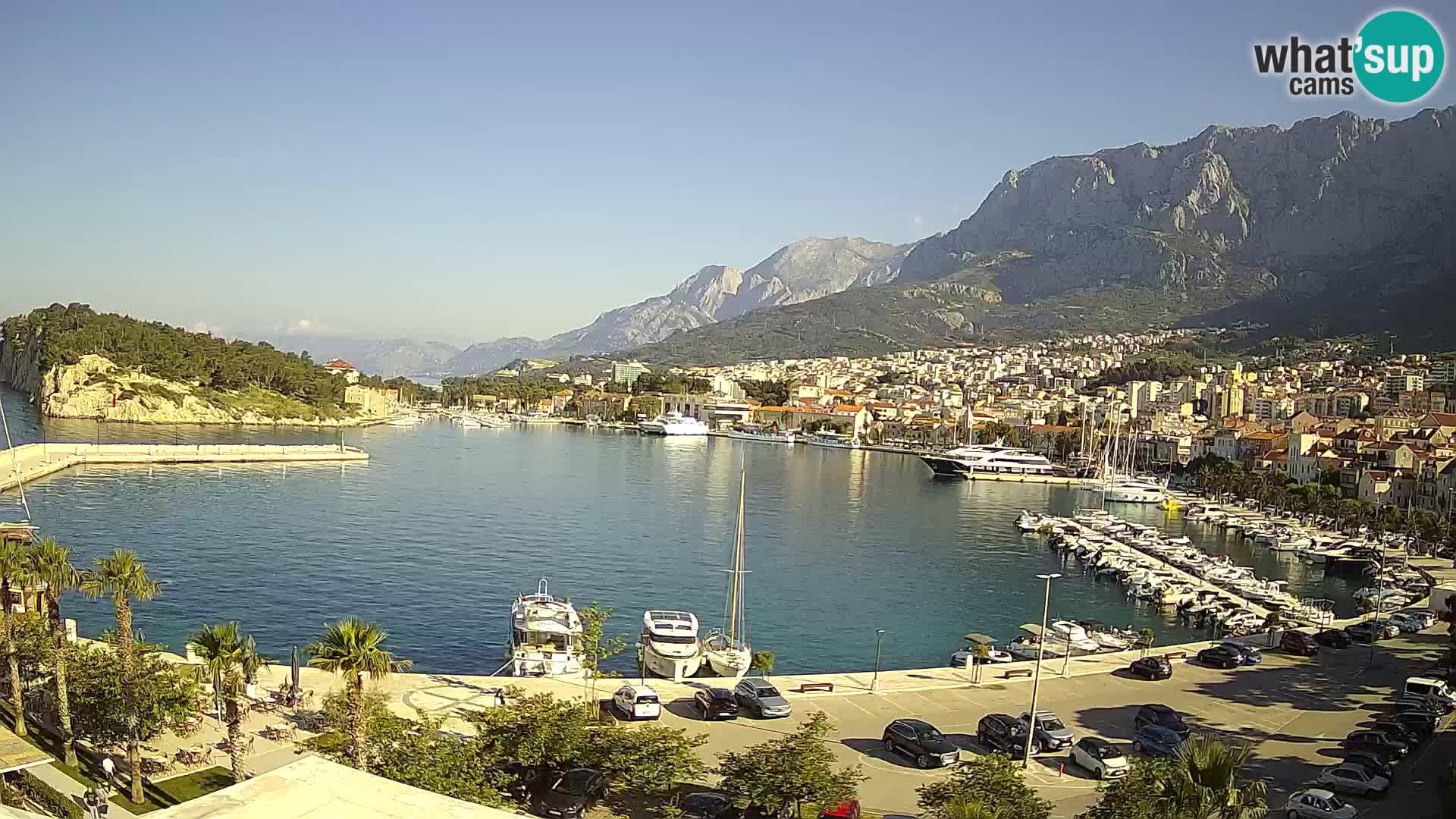 Webcam Strandpromenade von Makarska