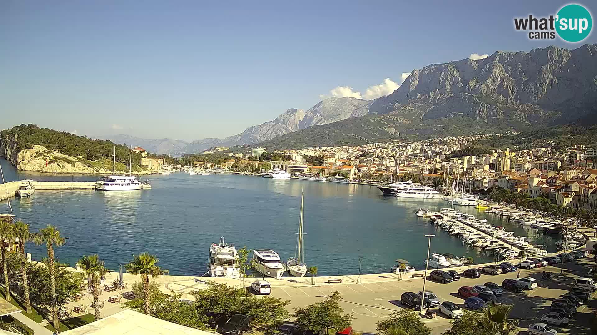 Webcam live -Makarska riva