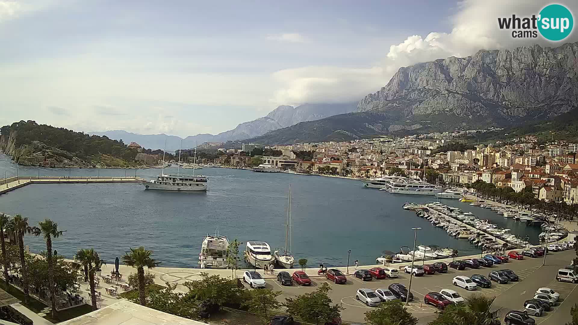 Webcam live -Makarska riva