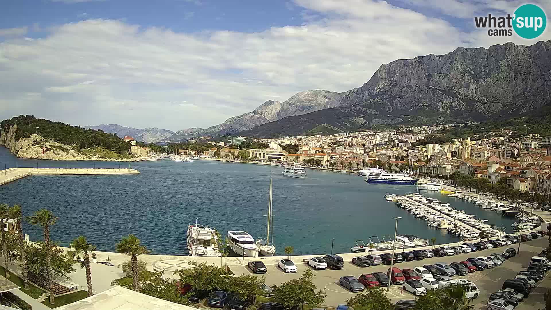 Webcam Strandpromenade von Makarska