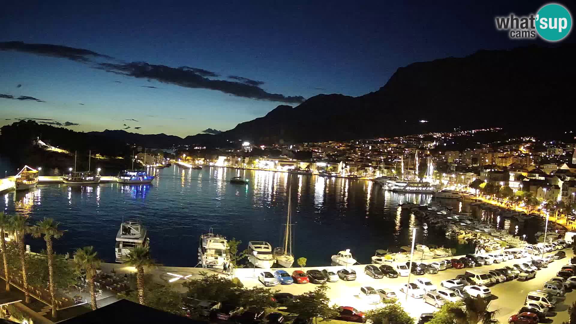 Webcam live -Makarska riva