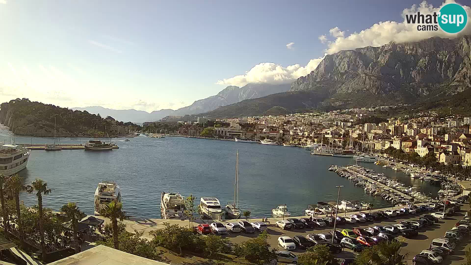 Webcam live -Makarska riva