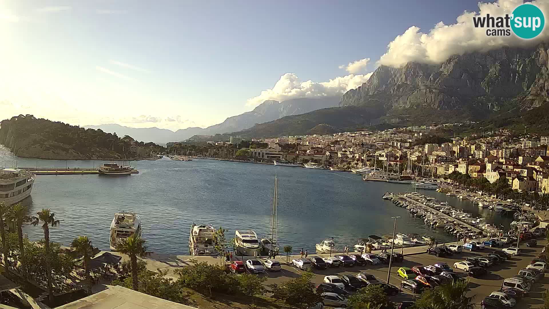 Webcam live -Makarska riva
