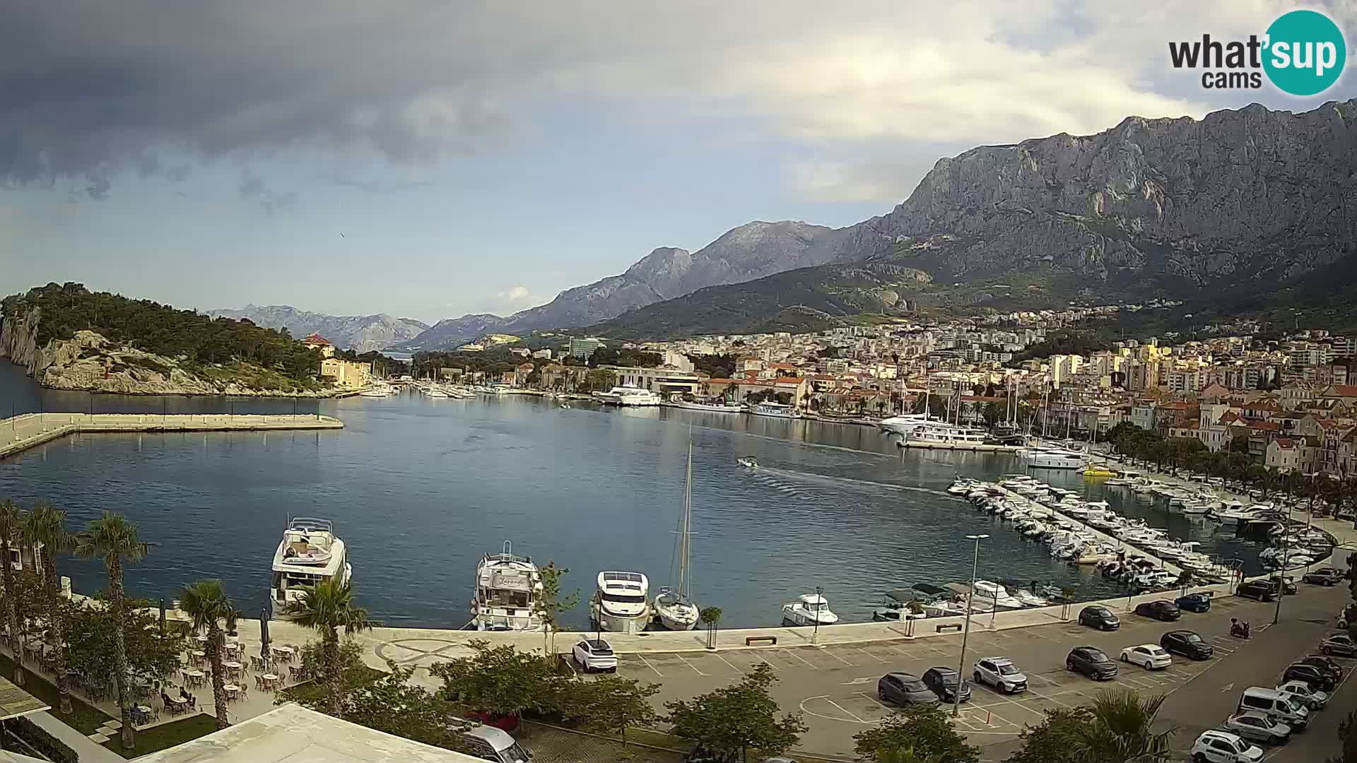 Webcam live -Makarska riva