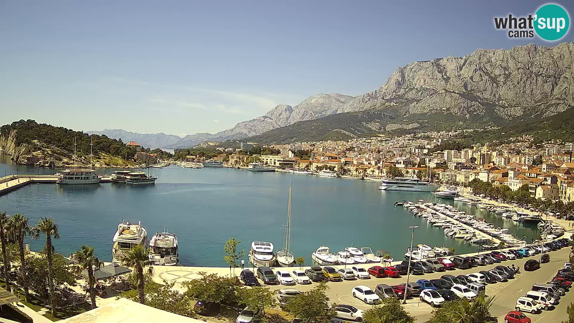 Webcam live -Makarska riva