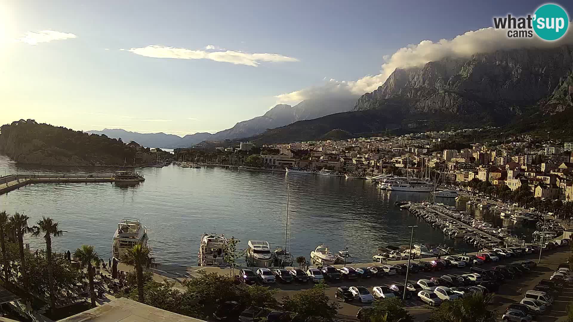 Webcam live -Makarska riva