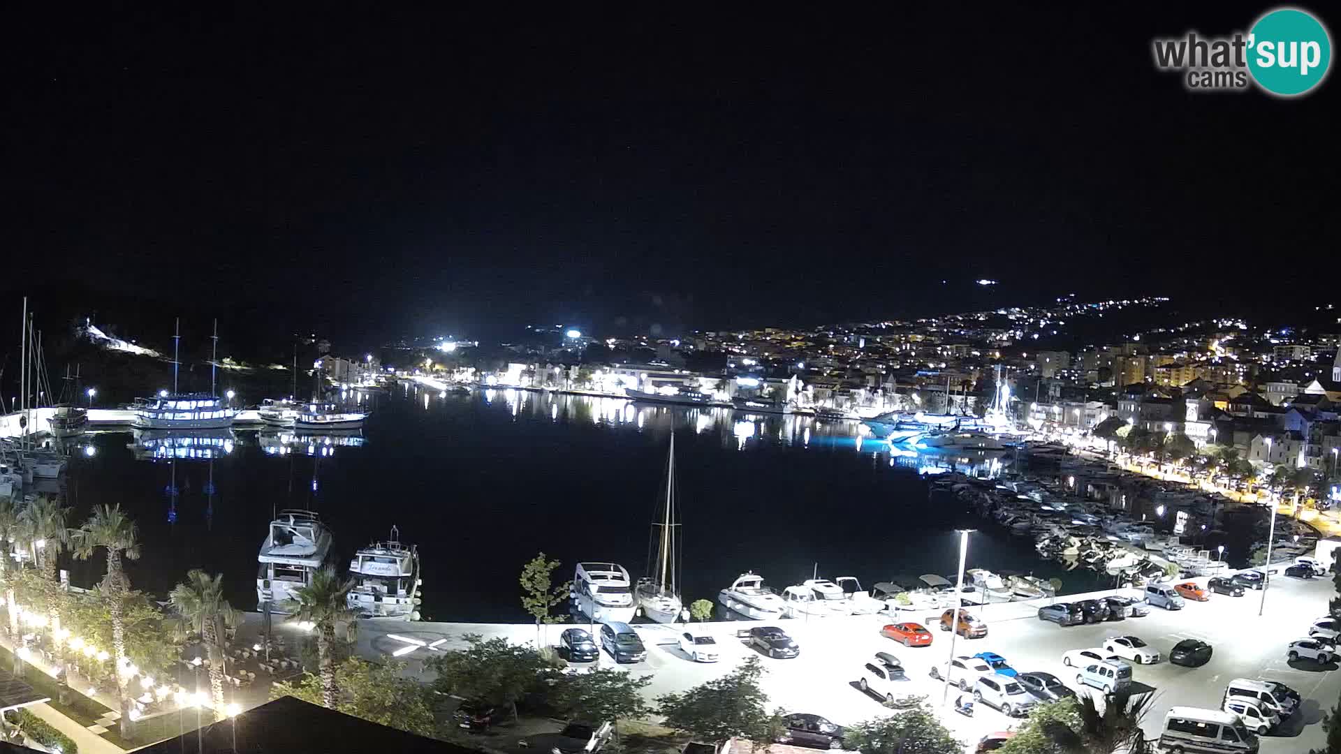 Webcam Makarska ‘s seaside promenade
