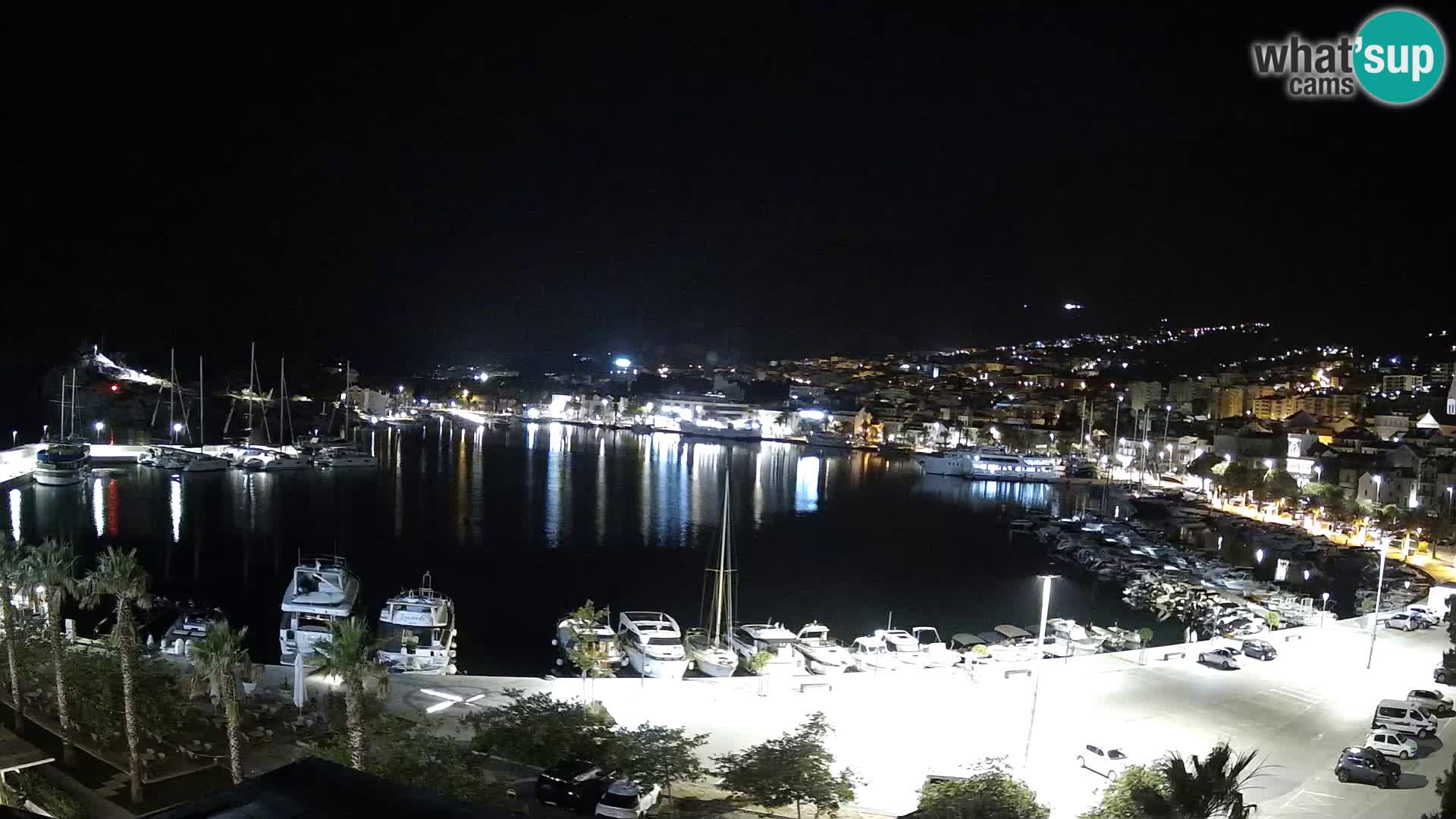 Webcam Makarska paseo junto al mar