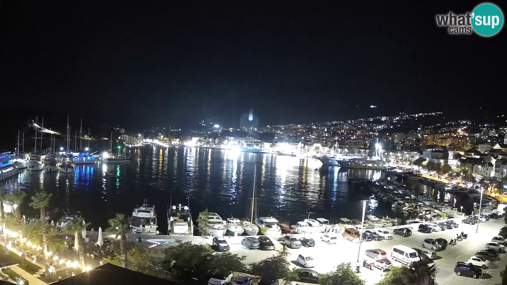 Webcam Makarska paseo junto al mar