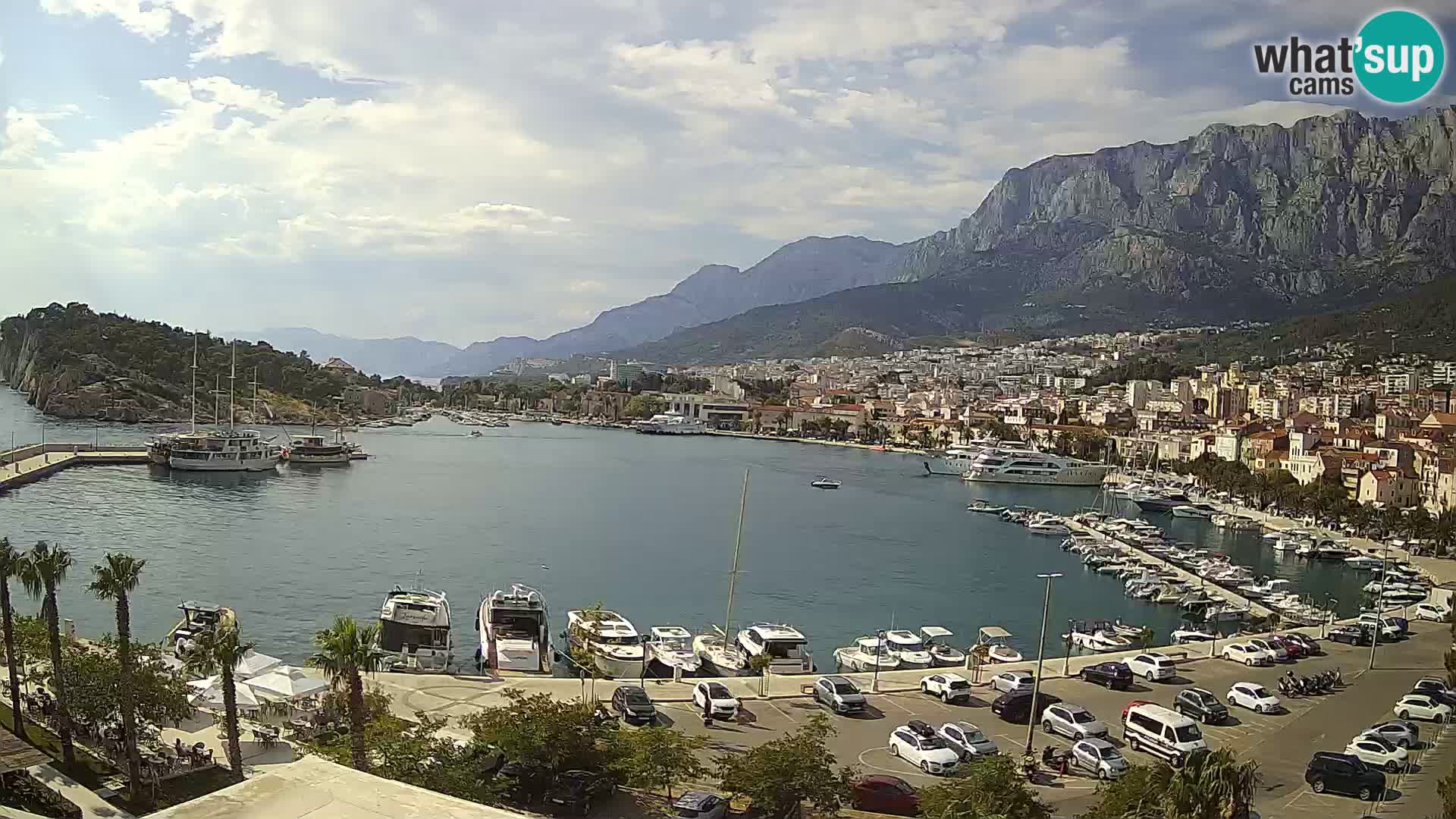 Webcam live -Makarska riva
