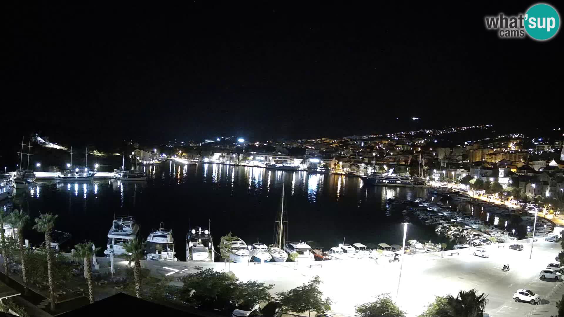 Webcam Makarska paseo junto al mar