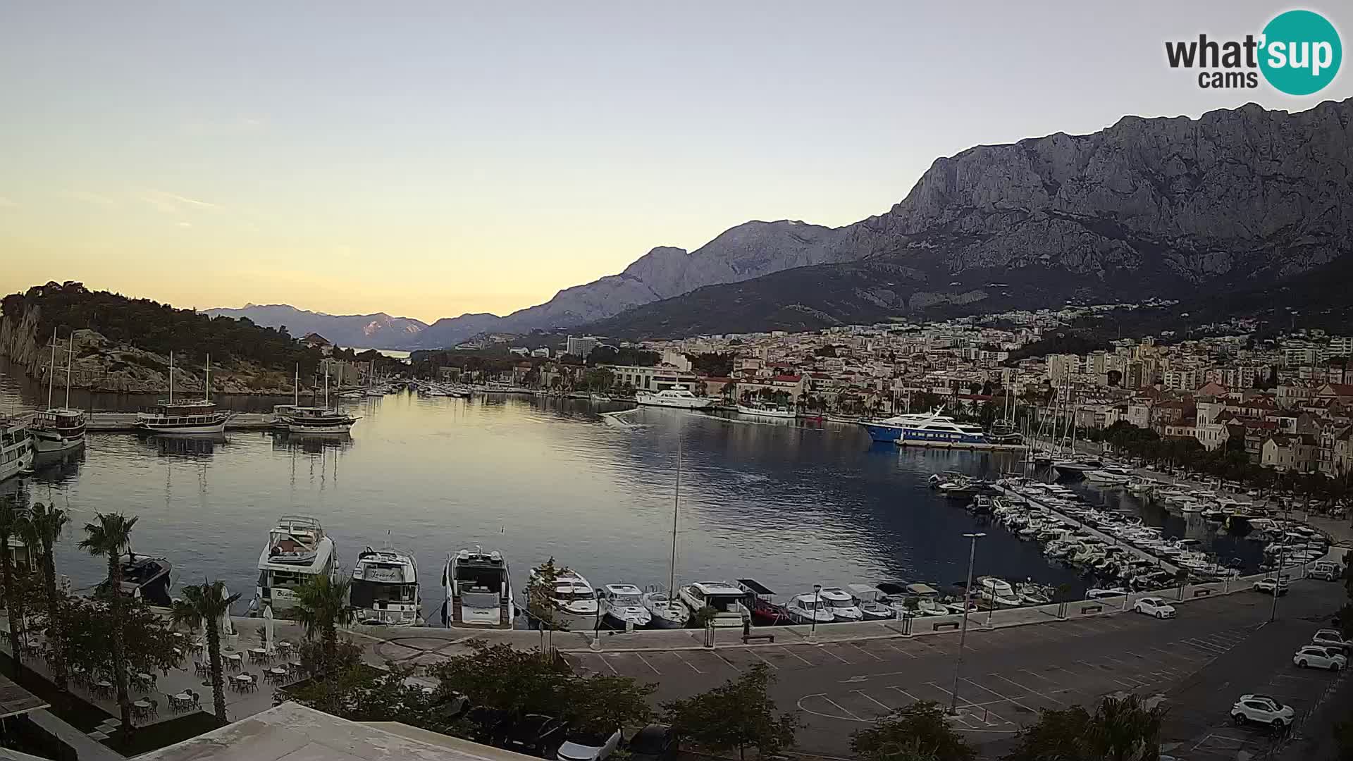 Webcam Makarska paseo junto al mar