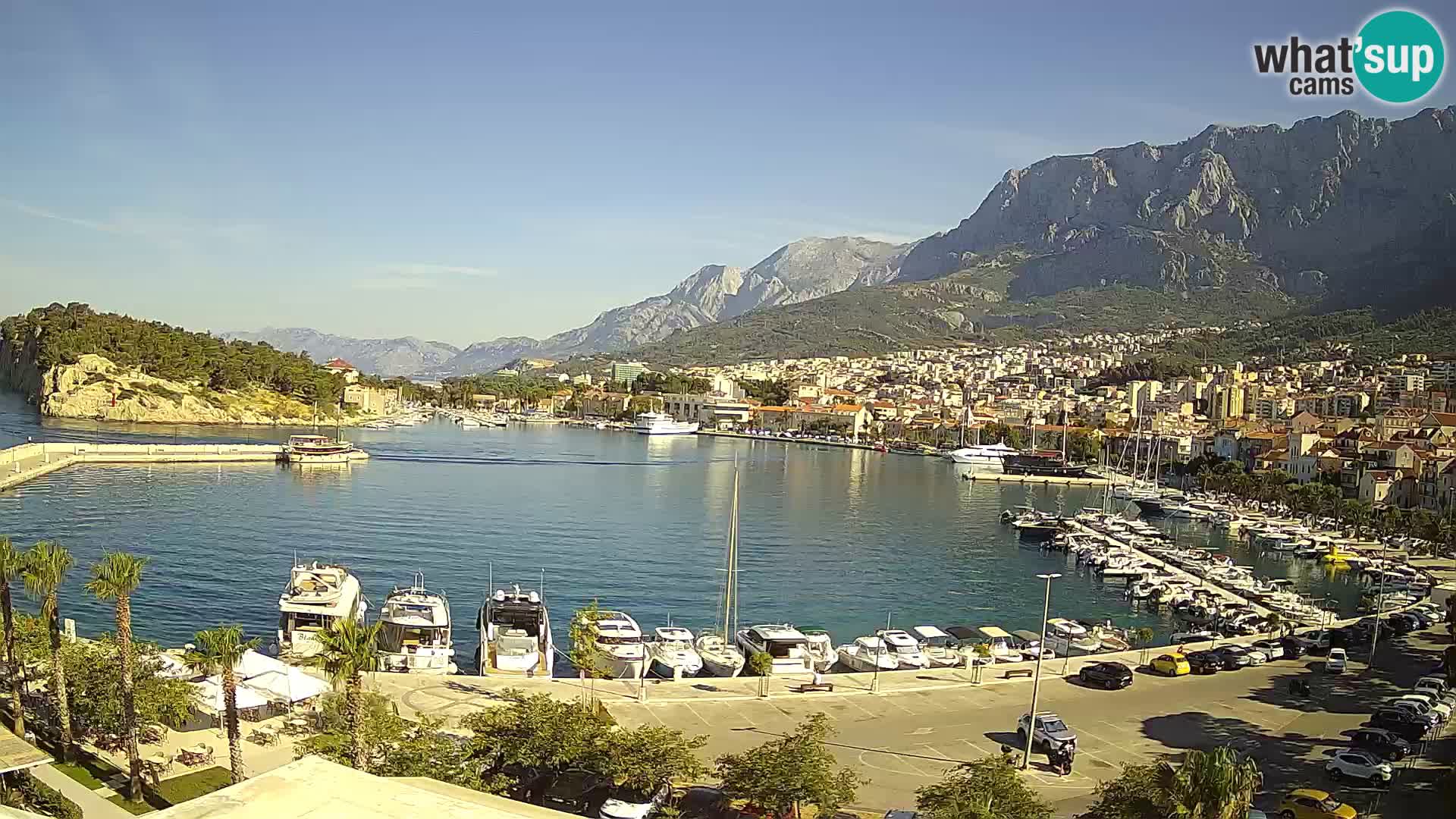 Spletna kamera – Pogled na Makarsko rivo