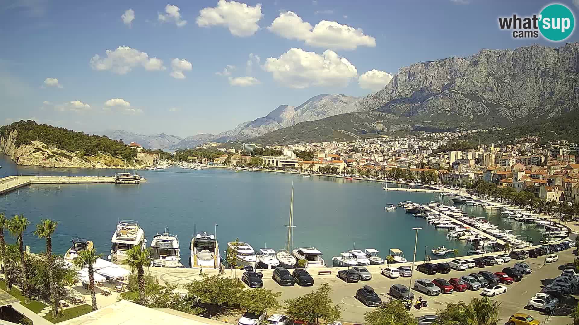Webcam live -Makarska riva