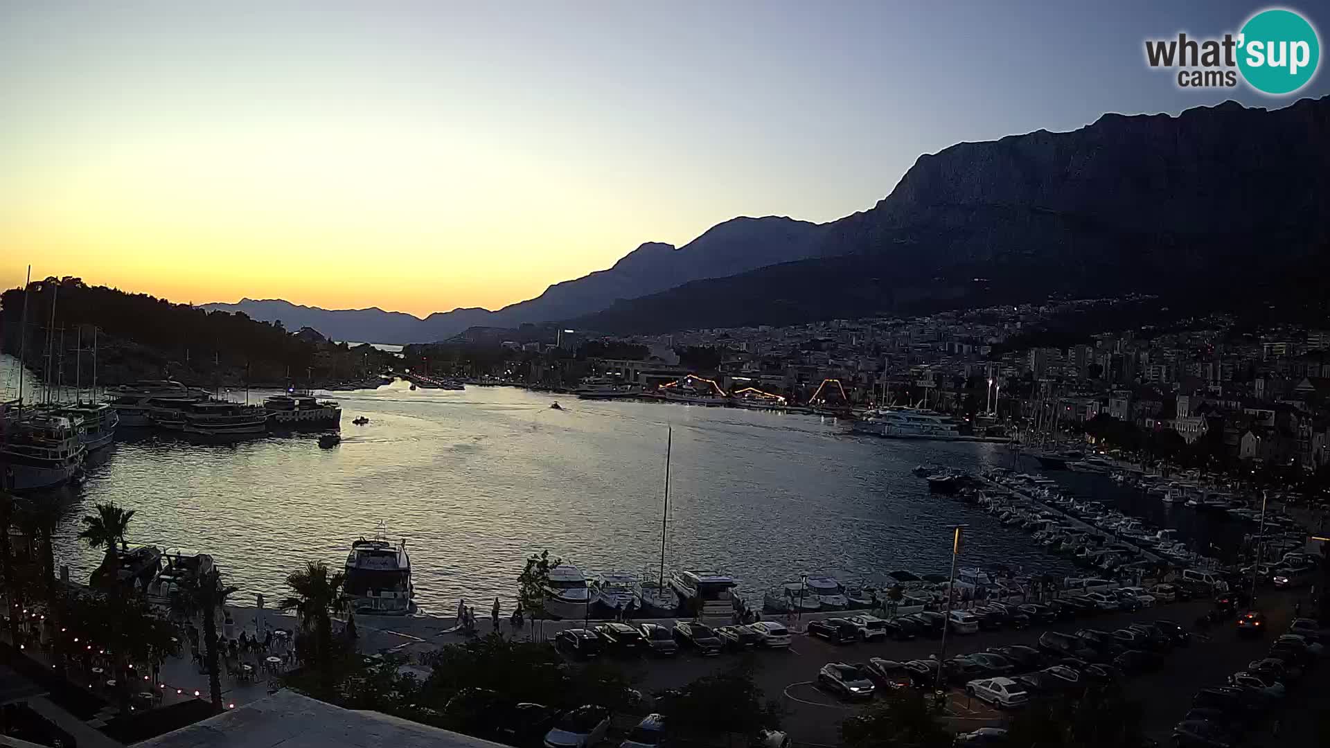 Webcam live -Makarska riva