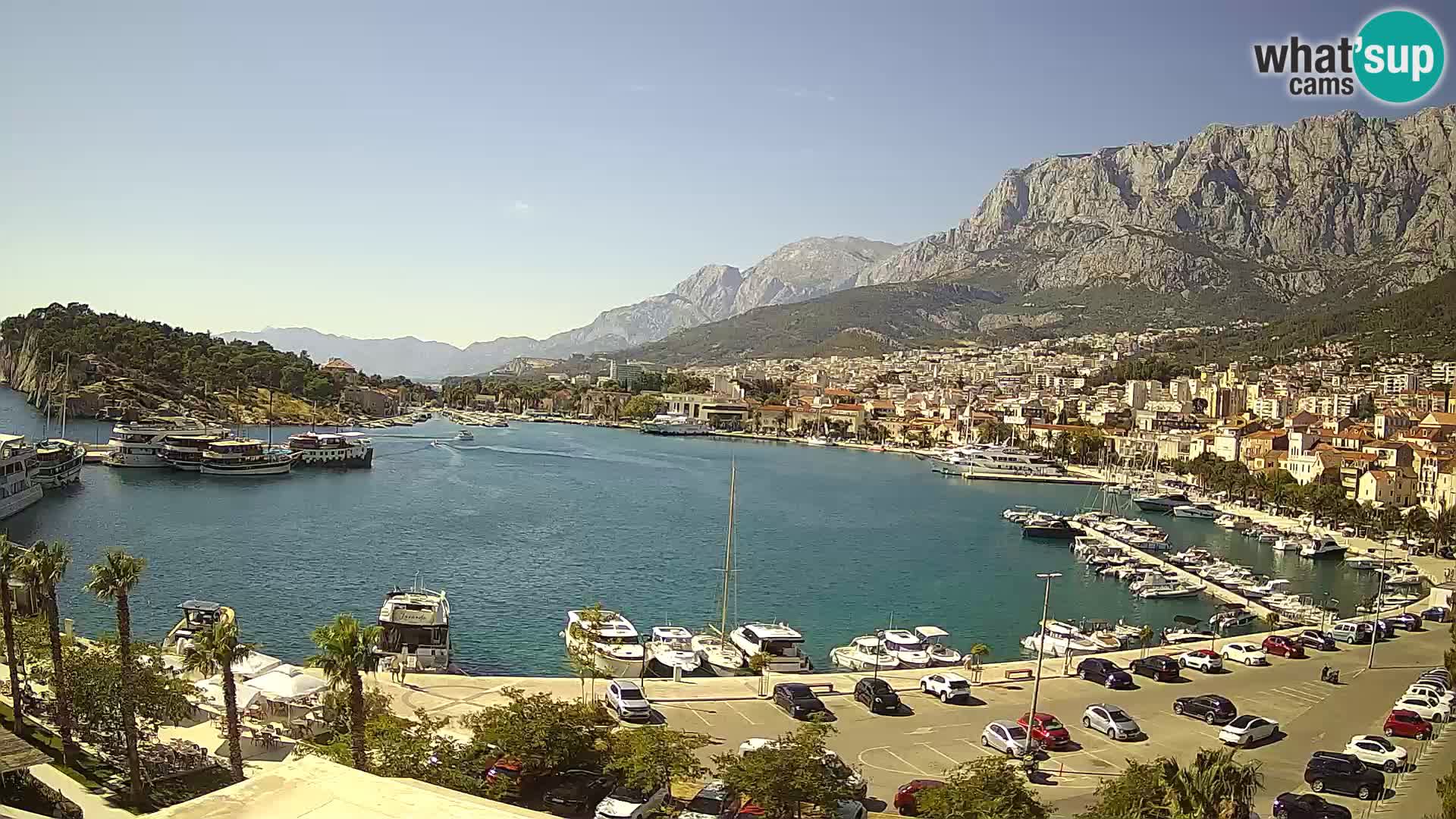 Webcam live -Makarska riva