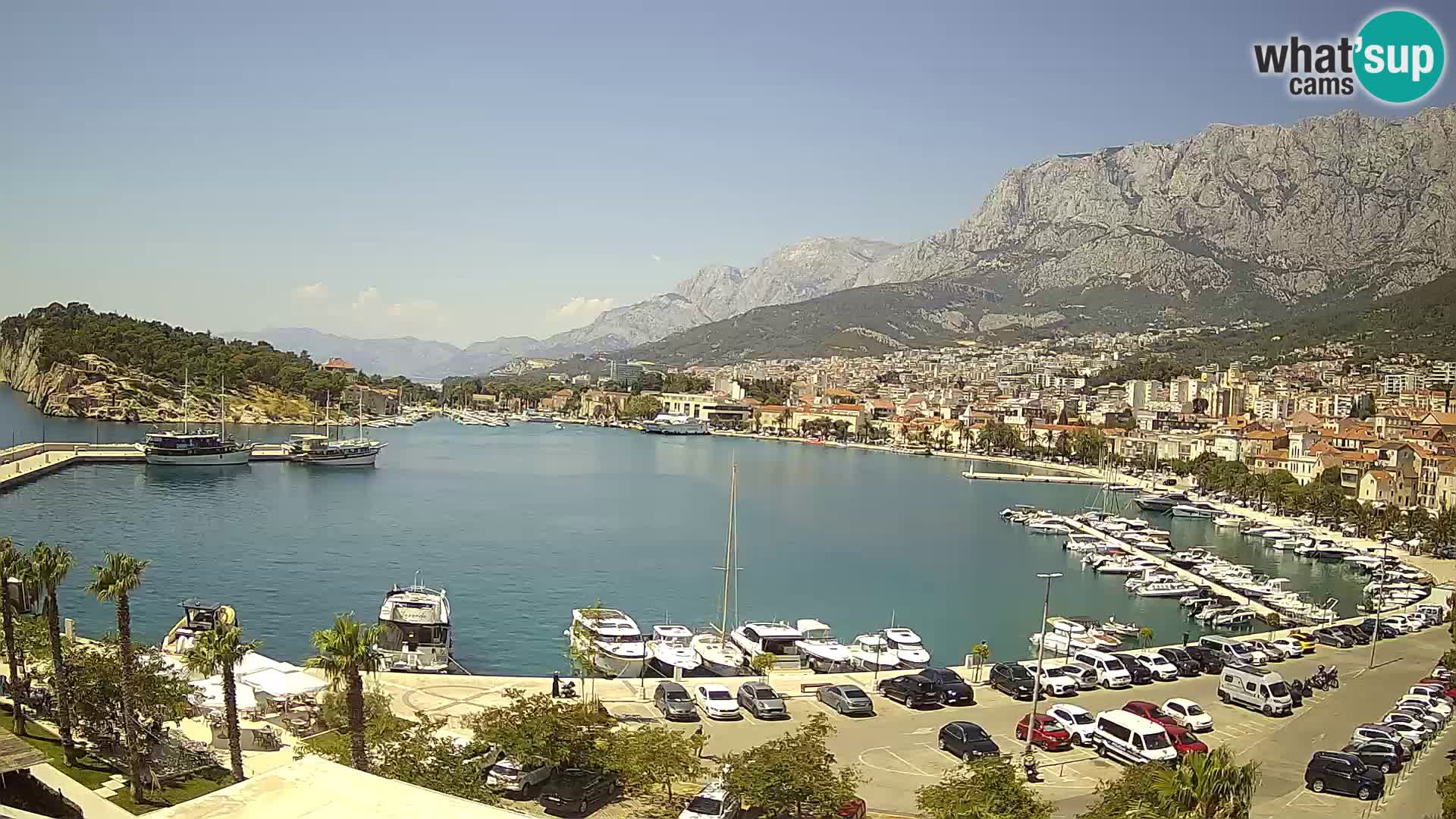 Webcam live -Makarska riva