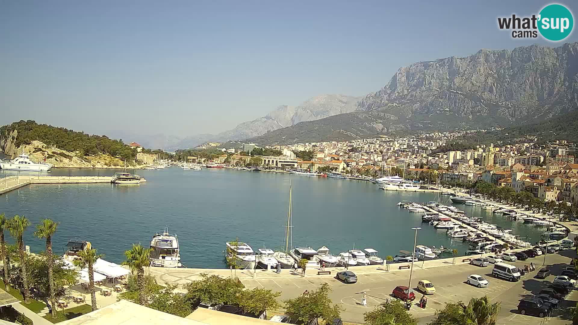 Webcam live -Makarska riva