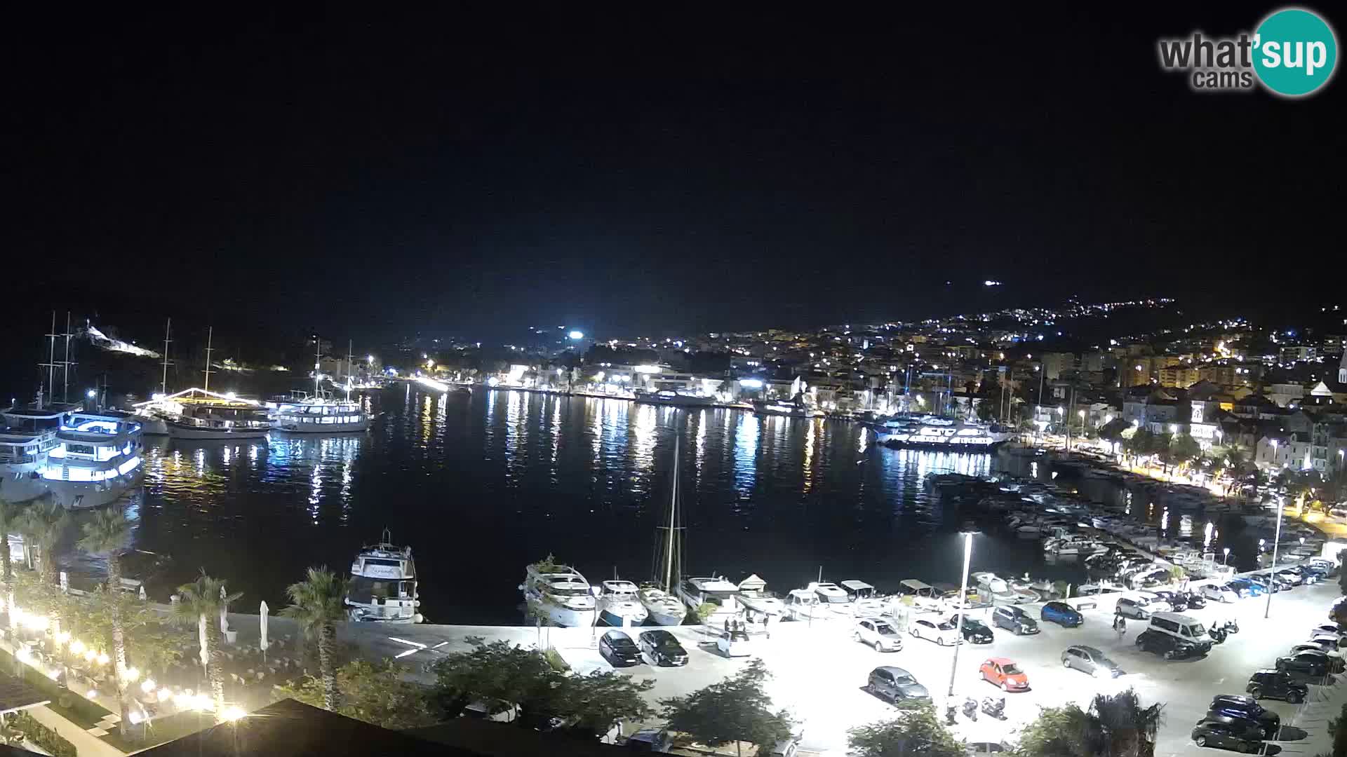 Webcam Makarska ‘s seaside promenade