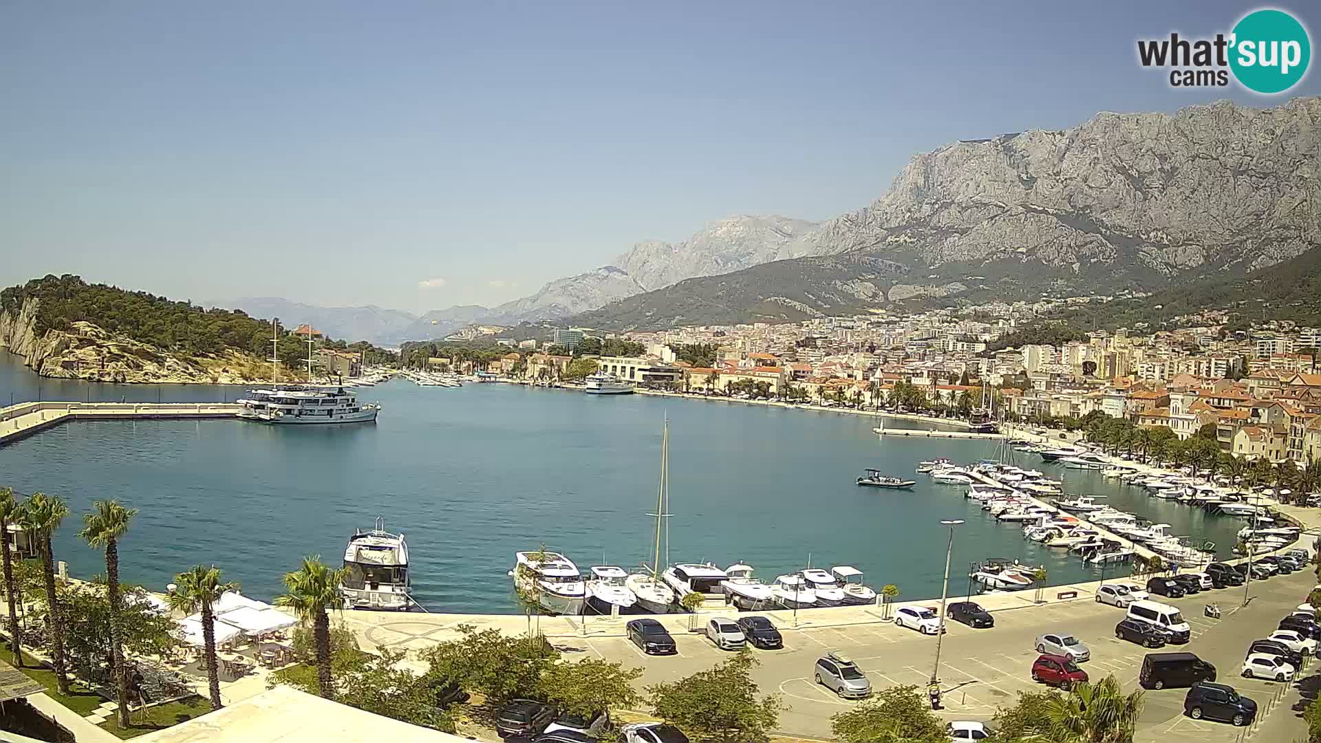 Webcam live -Makarska riva
