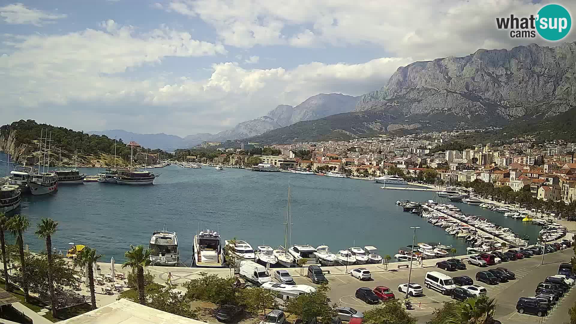 Webcam live -Makarska riva