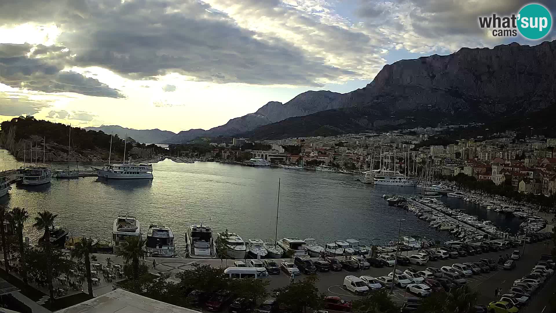 Webcam live -Makarska riva