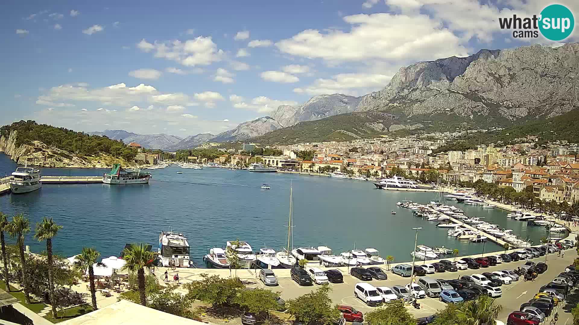 Webcam live -Makarska riva