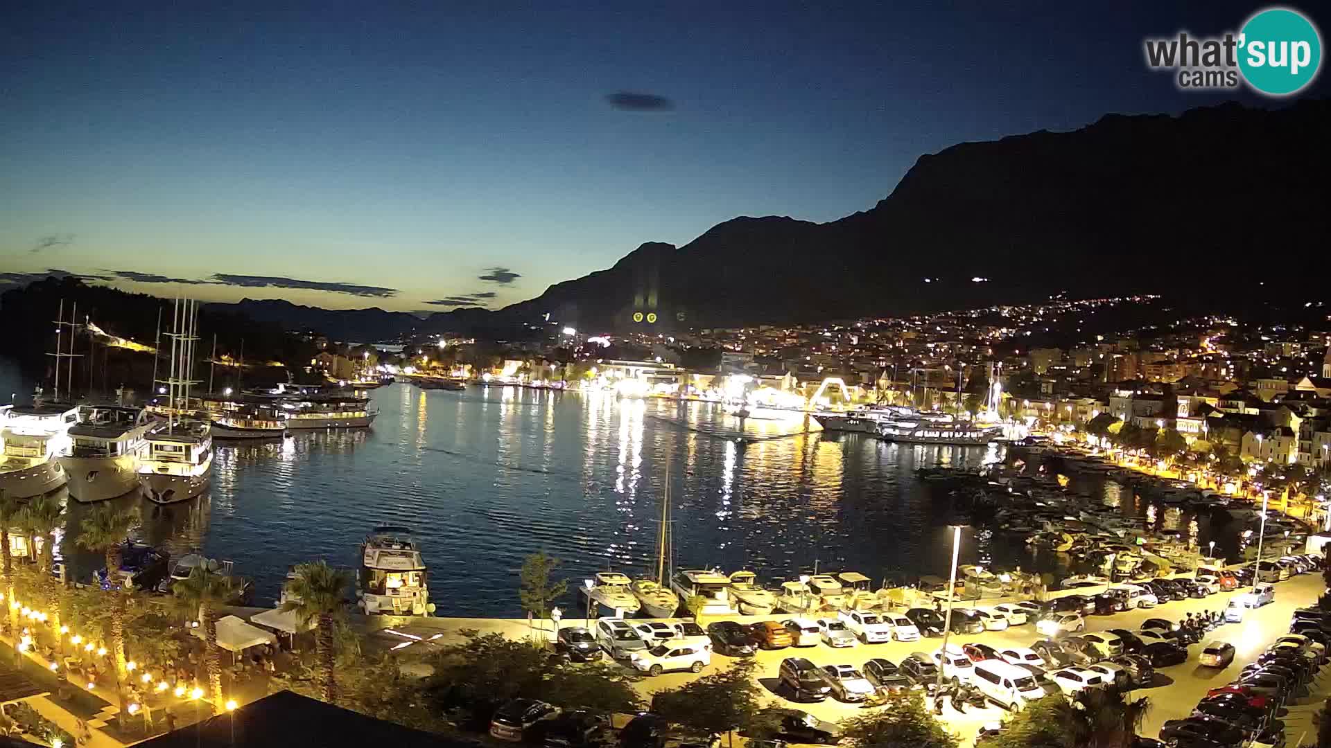 Webcam live -Makarska riva