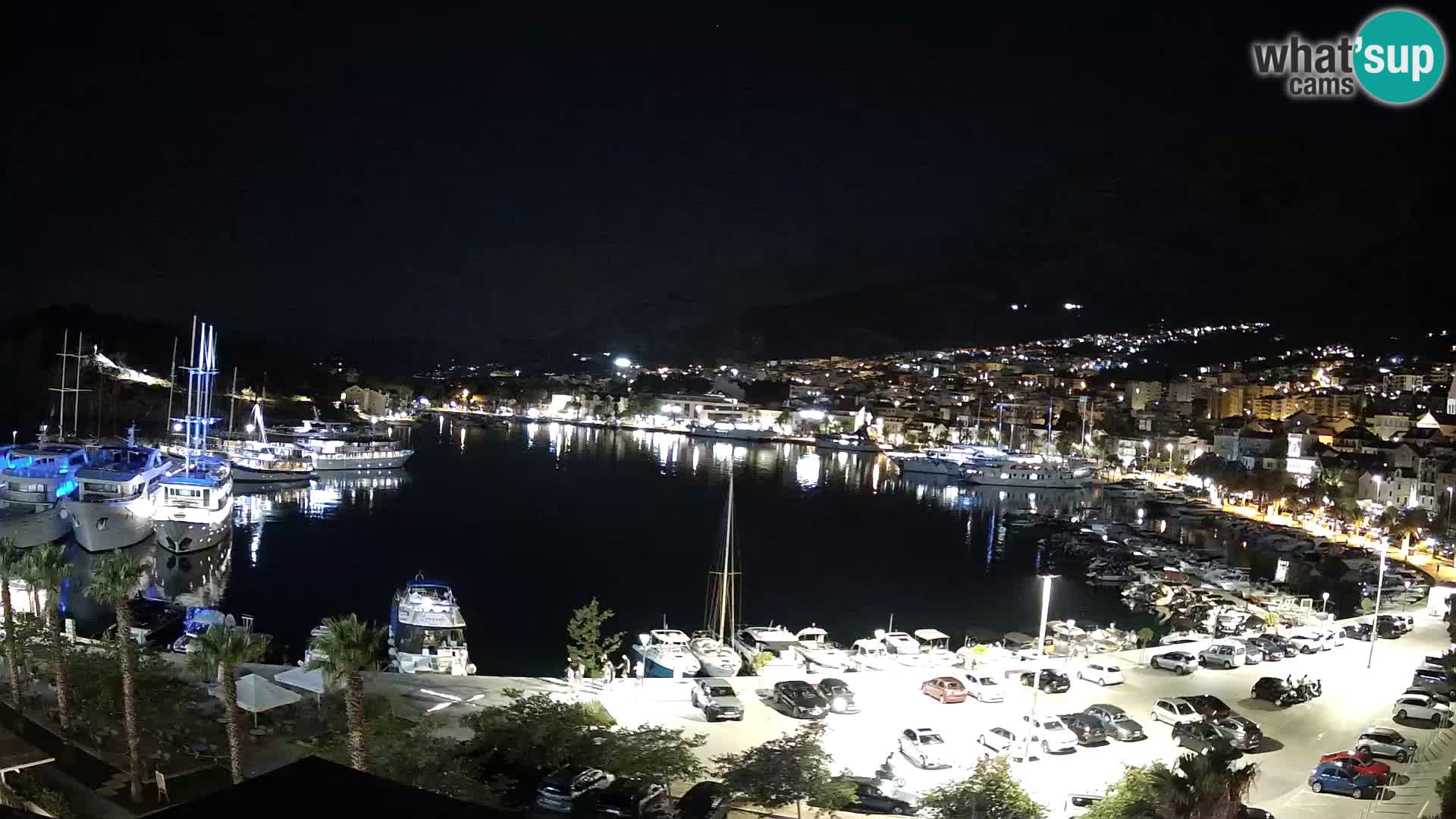 Webcam Makarska paseo junto al mar
