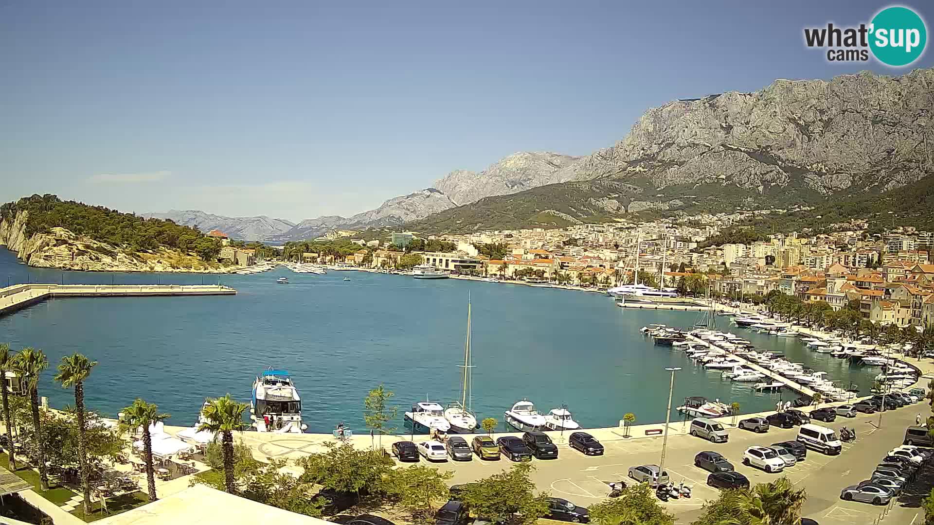 Webcam Strandpromenade von Makarska