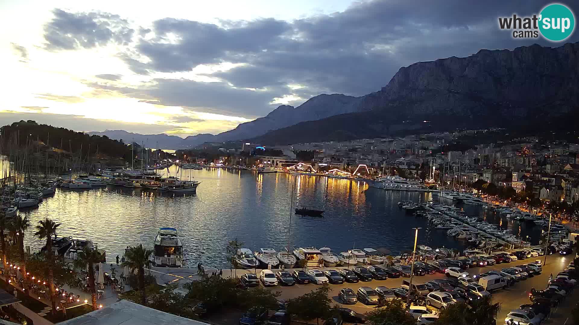 Webcam live -Makarska riva