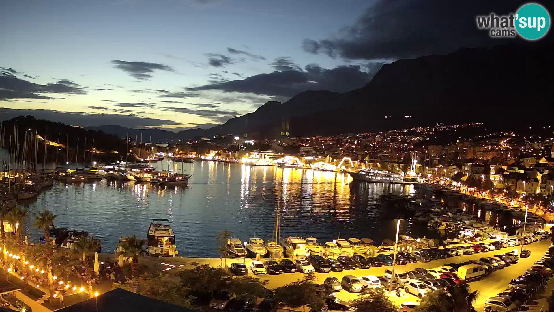 Webcam live -Makarska riva