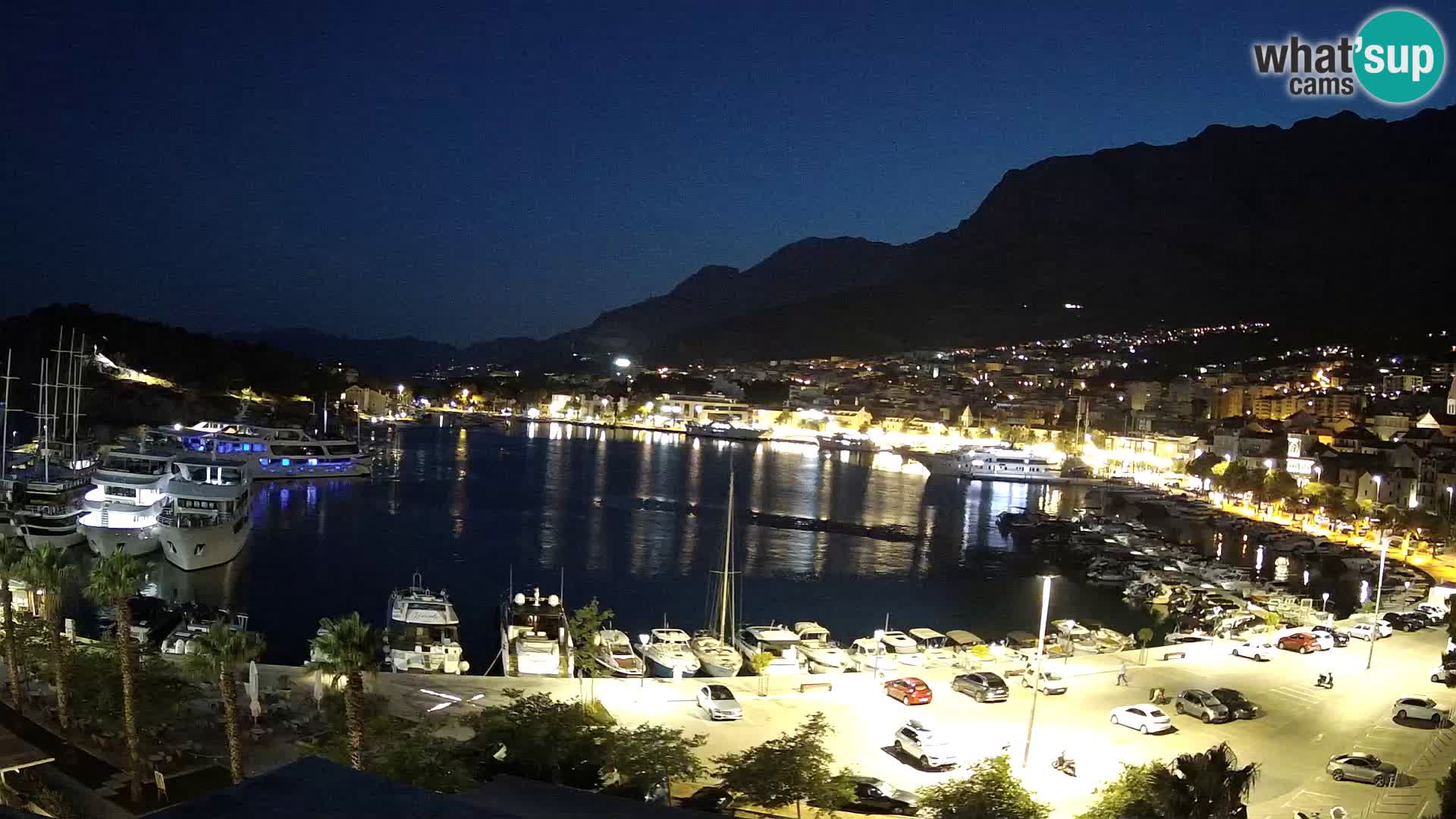 Webcam live -Makarska riva