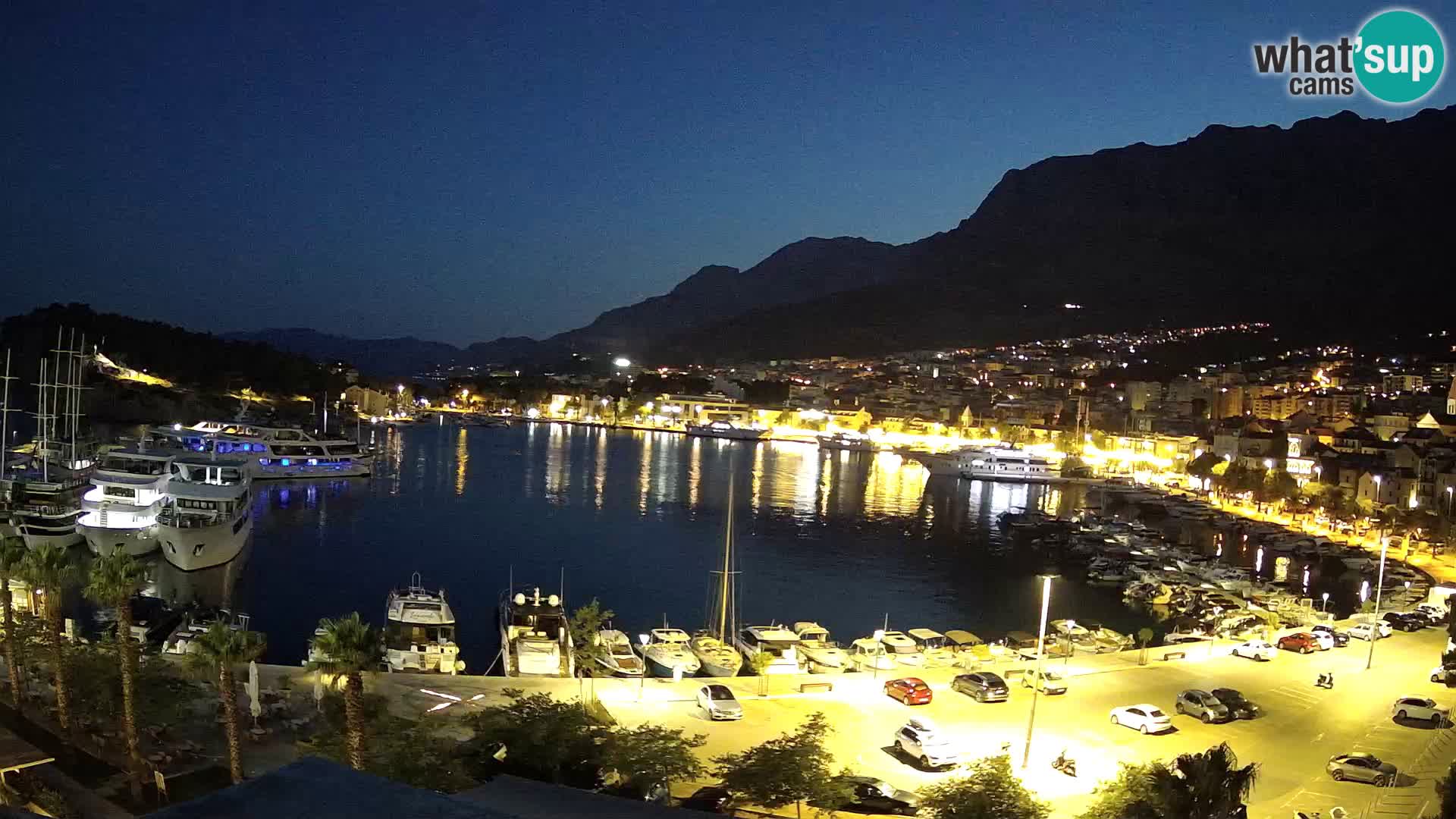 Webcam live -Makarska riva