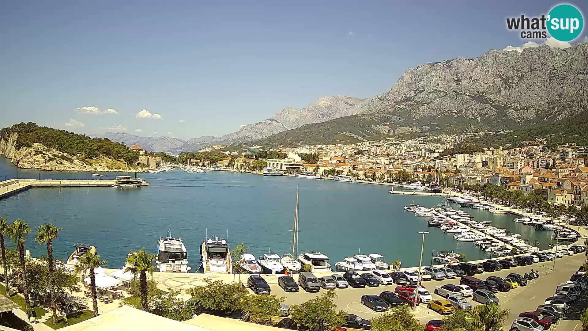 Webcam live -Makarska riva