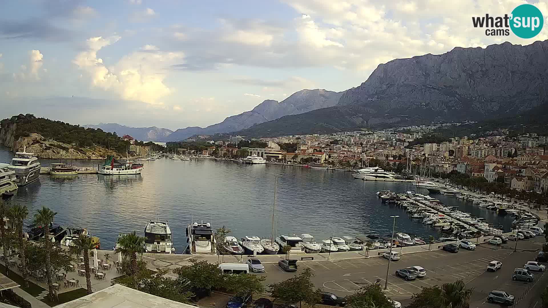 Webcam live -Makarska riva