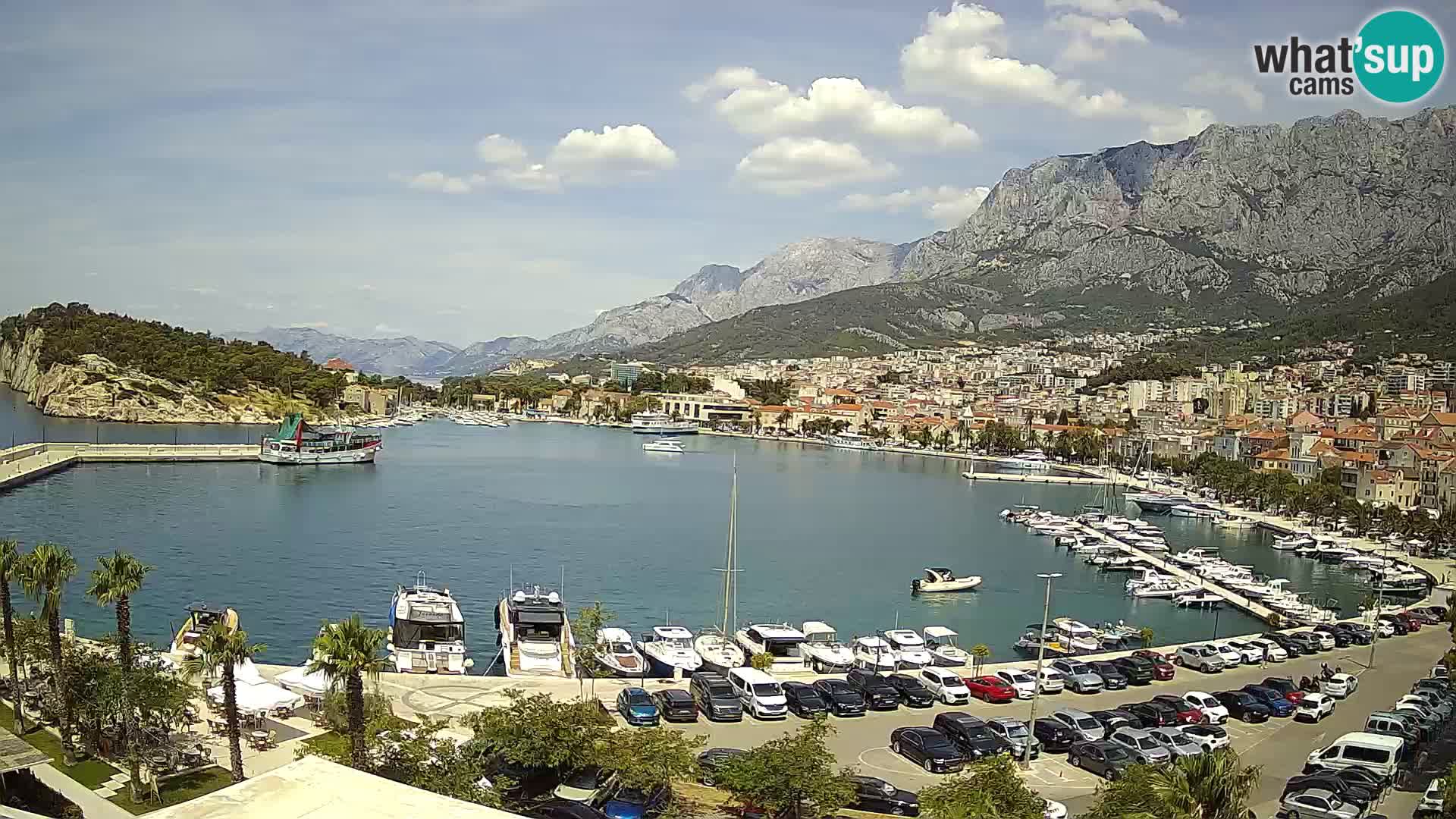 Webcam live -Makarska riva