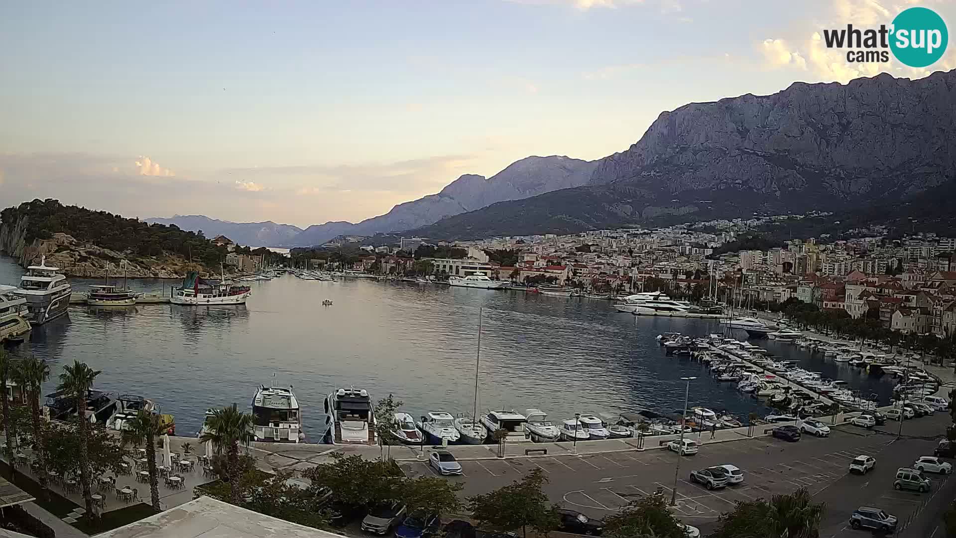 Webcam live -Makarska riva