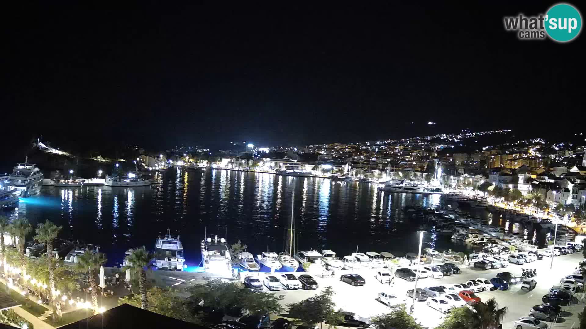 Webcam Makarska paseo junto al mar