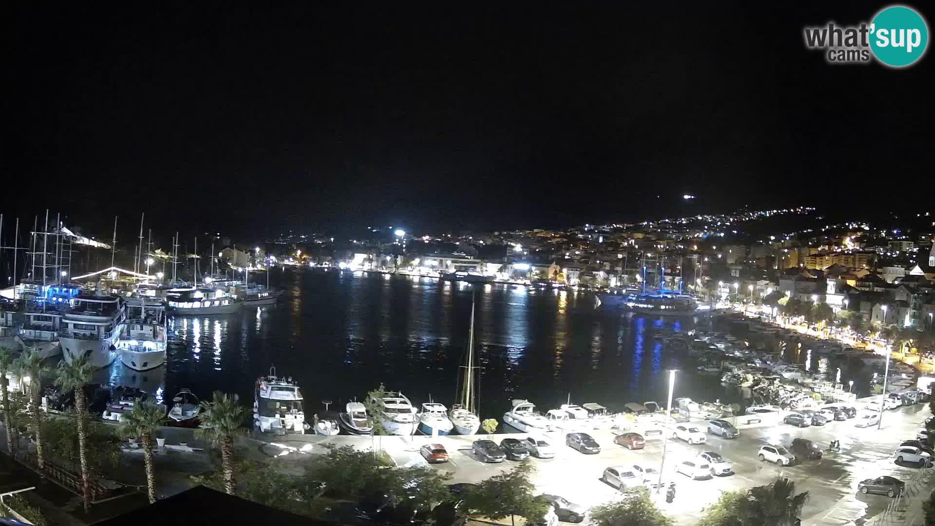 Webcam Makarska paseo junto al mar
