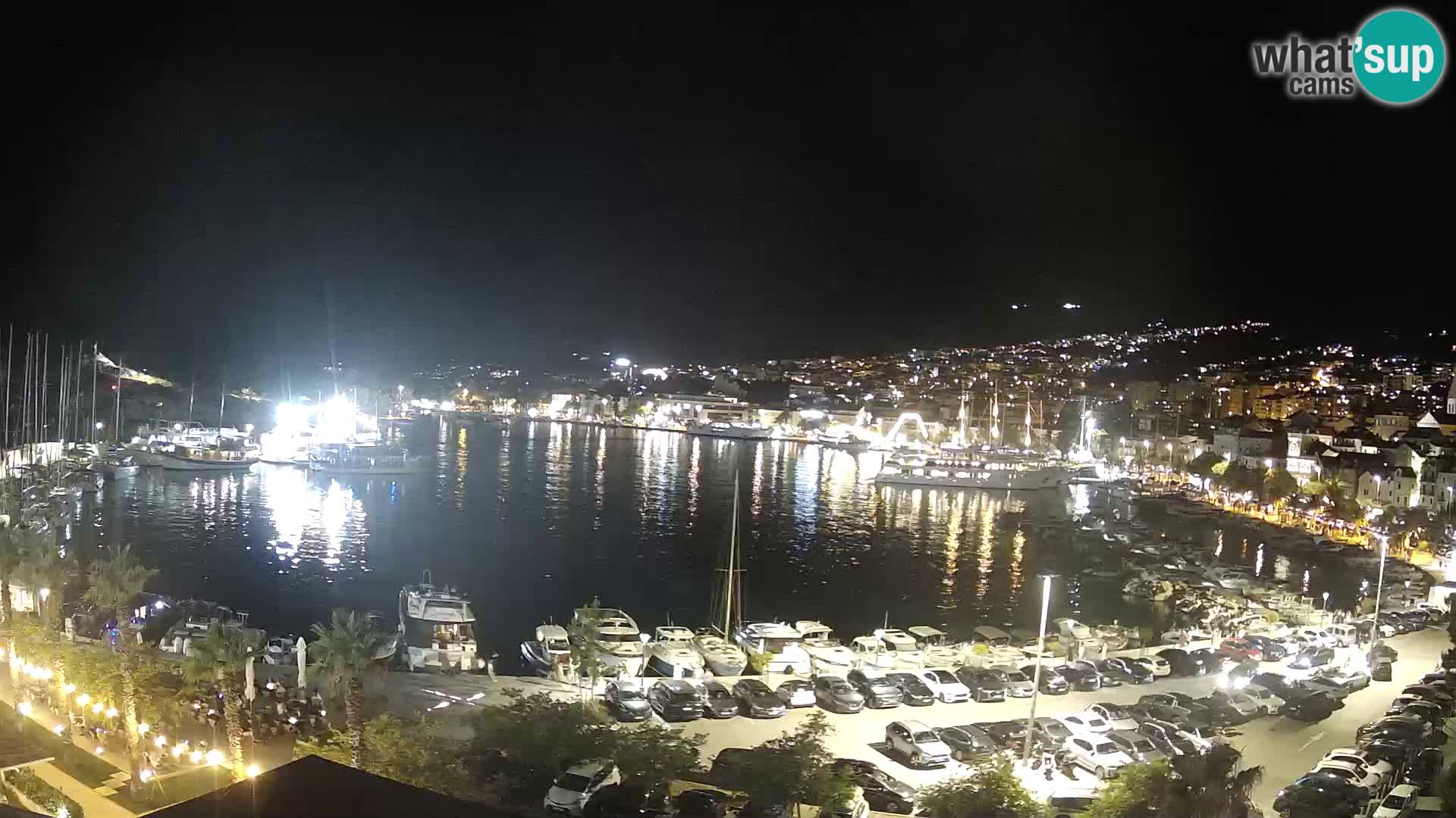 Webcam Makarska ‘s seaside promenade