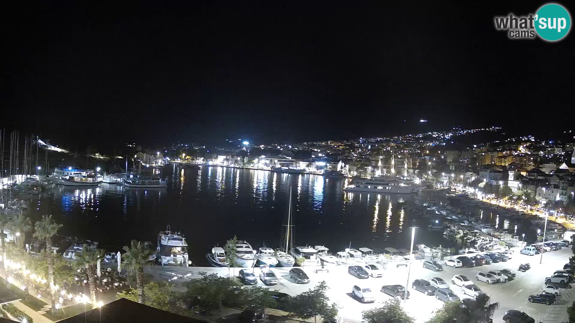 Webcam Makarska ‘s seaside promenade