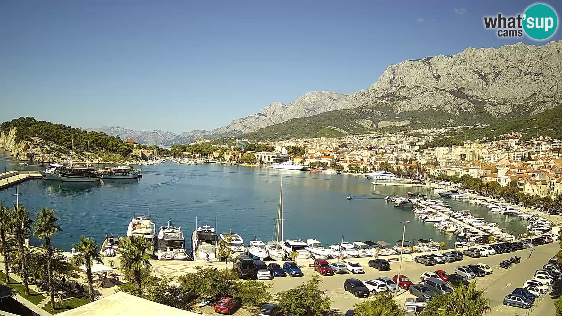 Spletna kamera – Pogled na Makarsko rivo