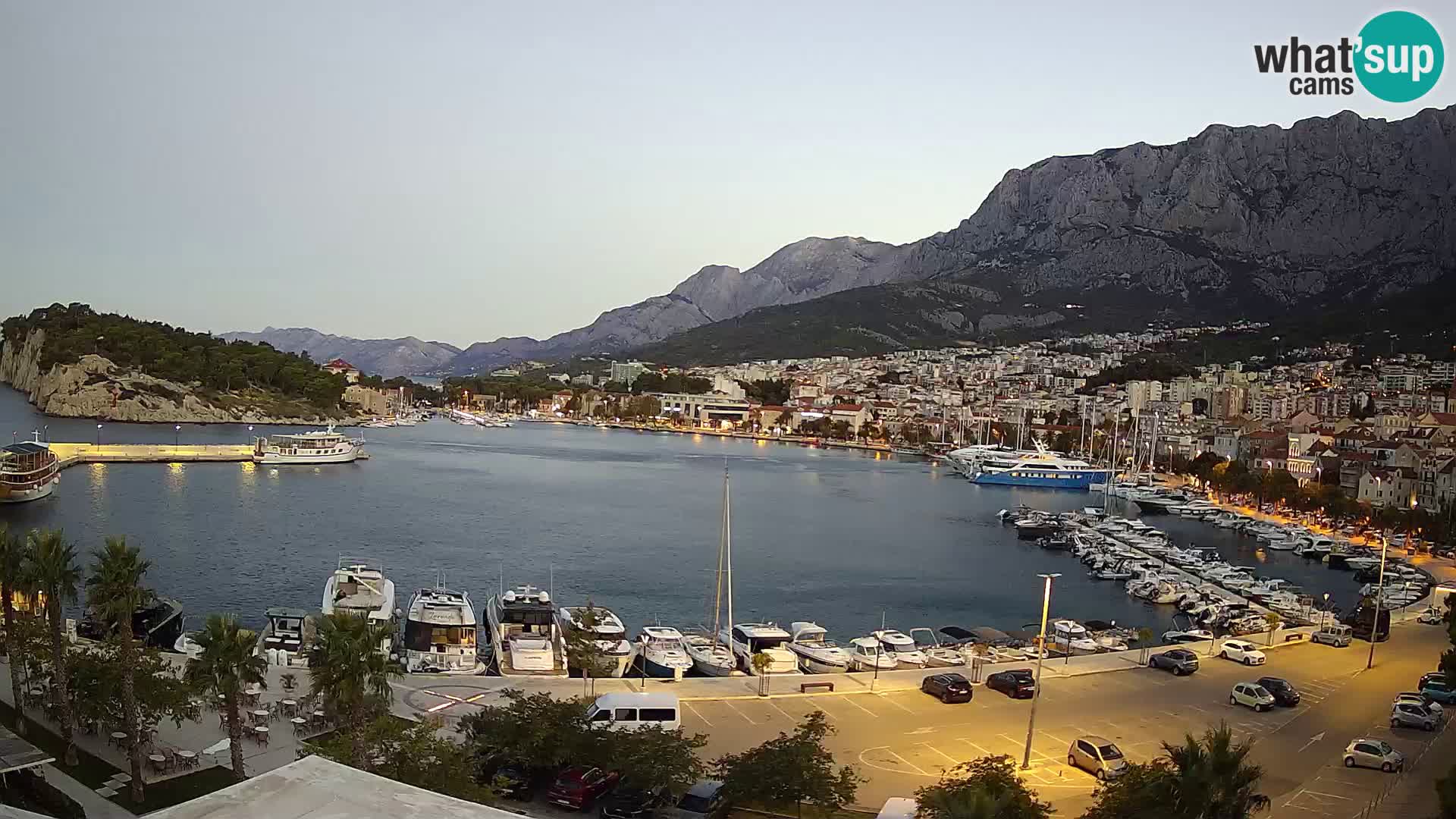 Webcam live -Makarska riva