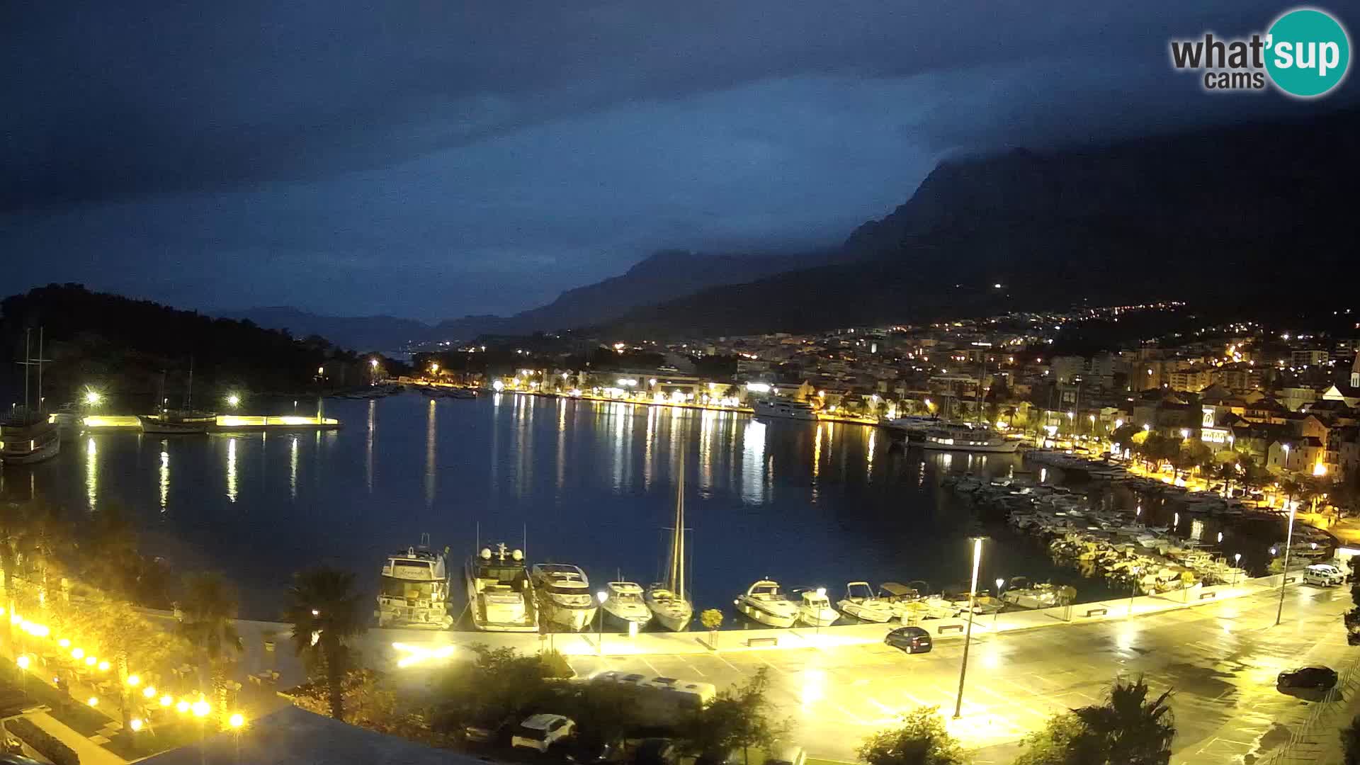 Webcam live -Makarska riva