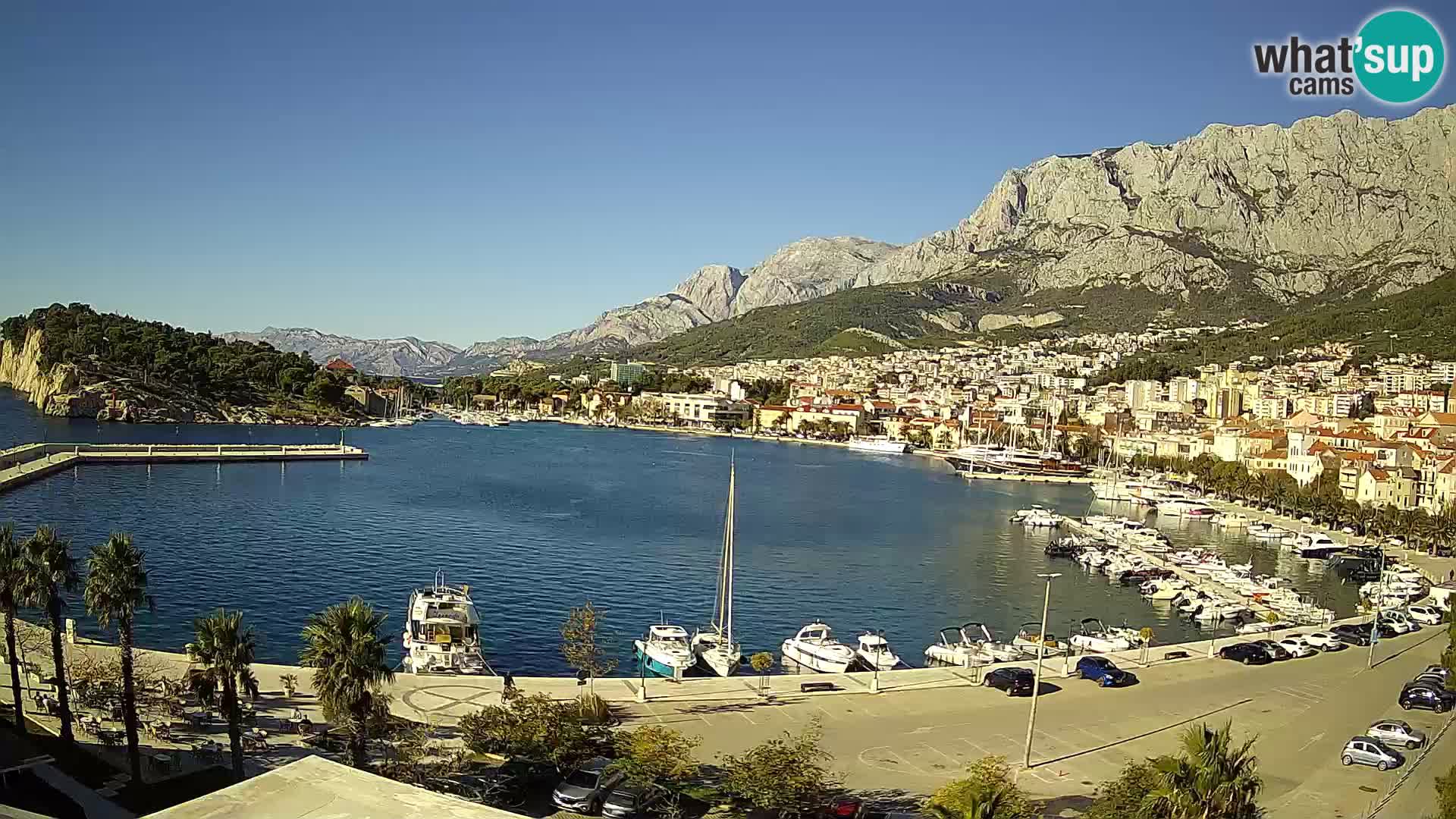 Spletna kamera – Pogled na Makarsko rivo