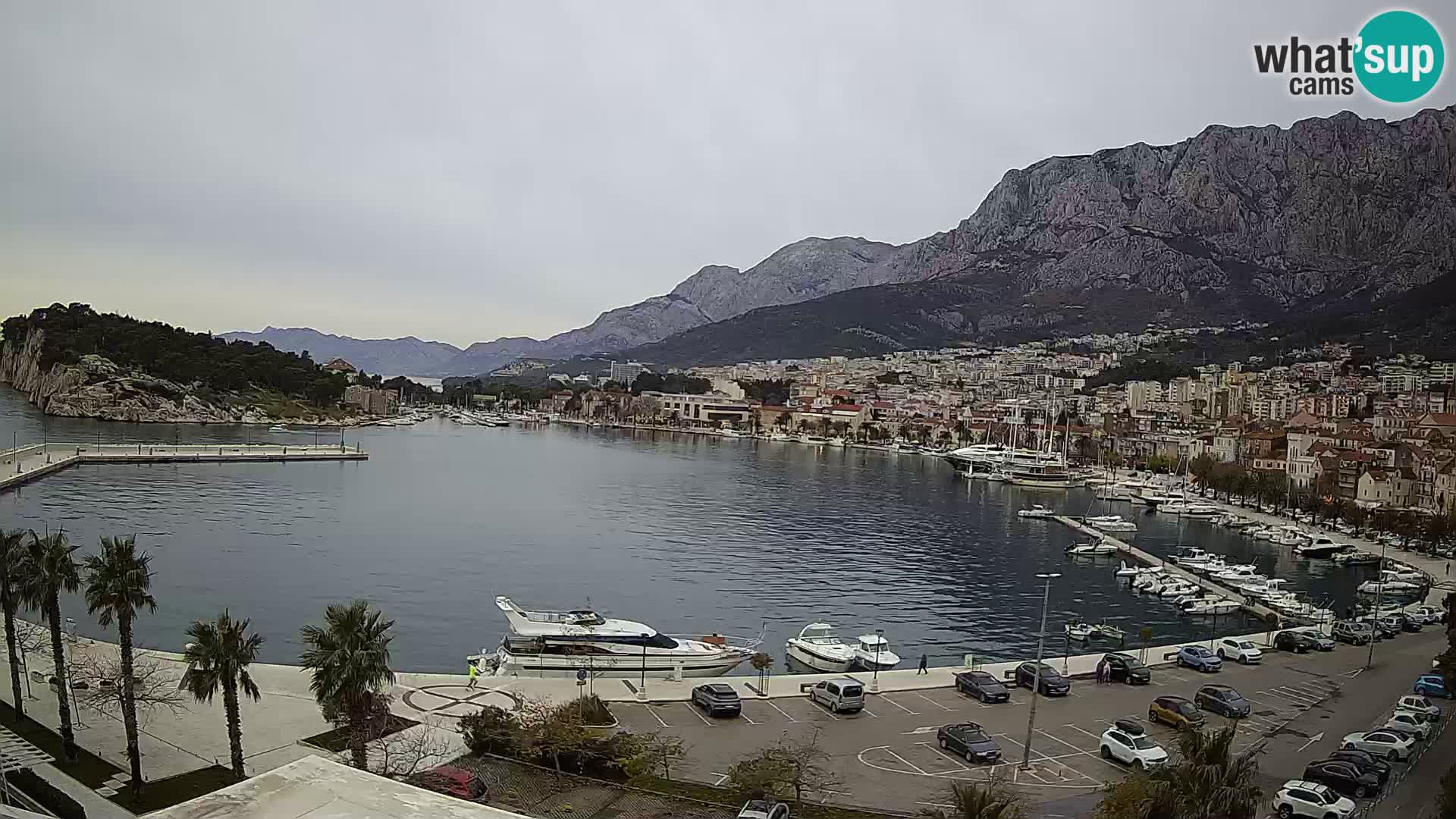 Webcam live -Makarska riva